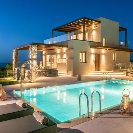 Kymo Instyle Villa - Sea view Private pool Jacuzzi Kokkini Hani Esterno foto