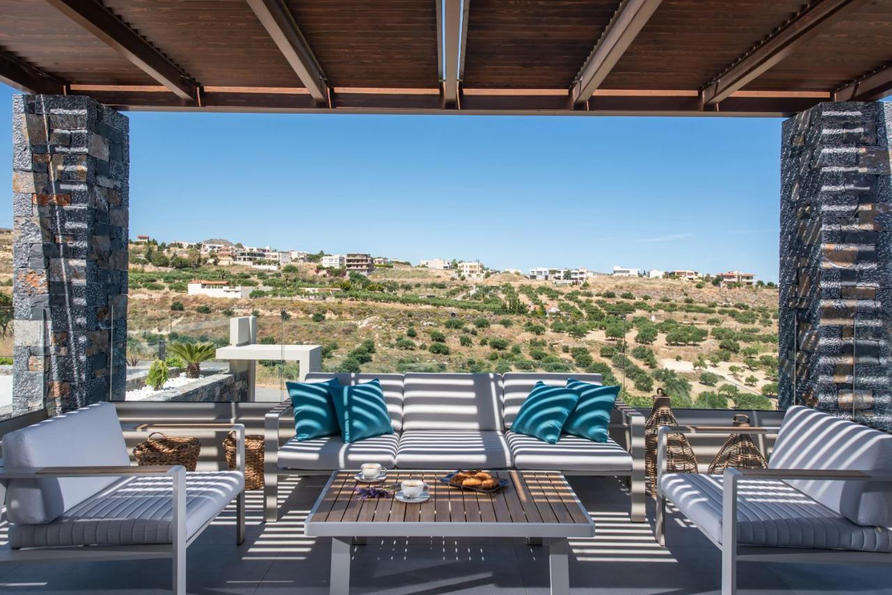 Kymo Instyle Villa - Sea view Private pool Jacuzzi Kokkini Hani Esterno foto