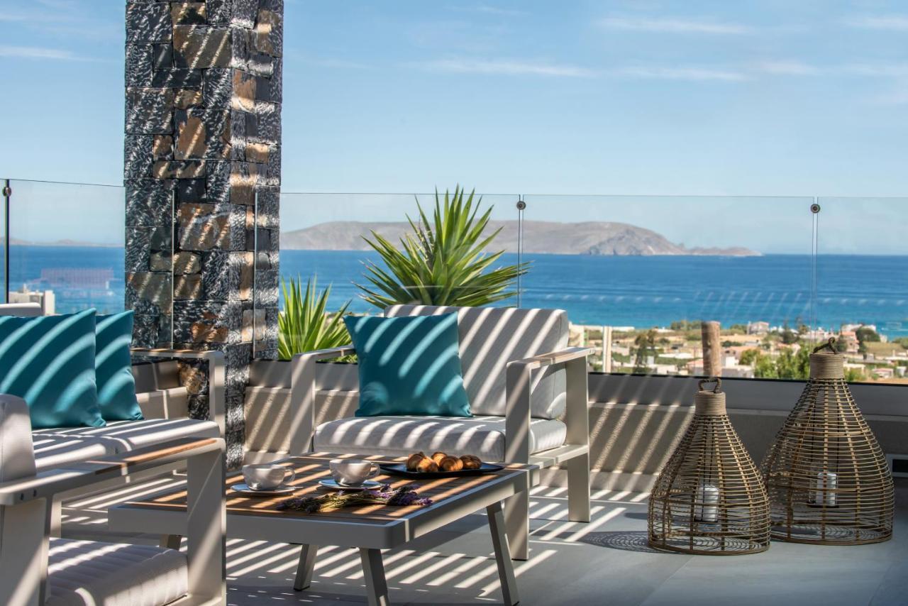 Kymo Instyle Villa - Sea view Private pool Jacuzzi Kokkini Hani Esterno foto
