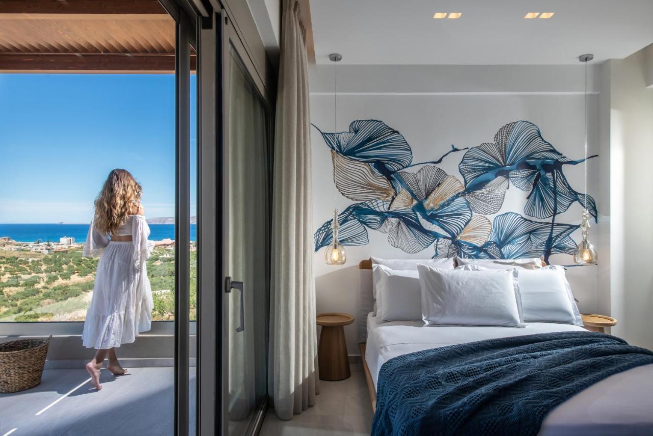 Kymo Instyle Villa - Sea view Private pool Jacuzzi Kokkini Hani Esterno foto